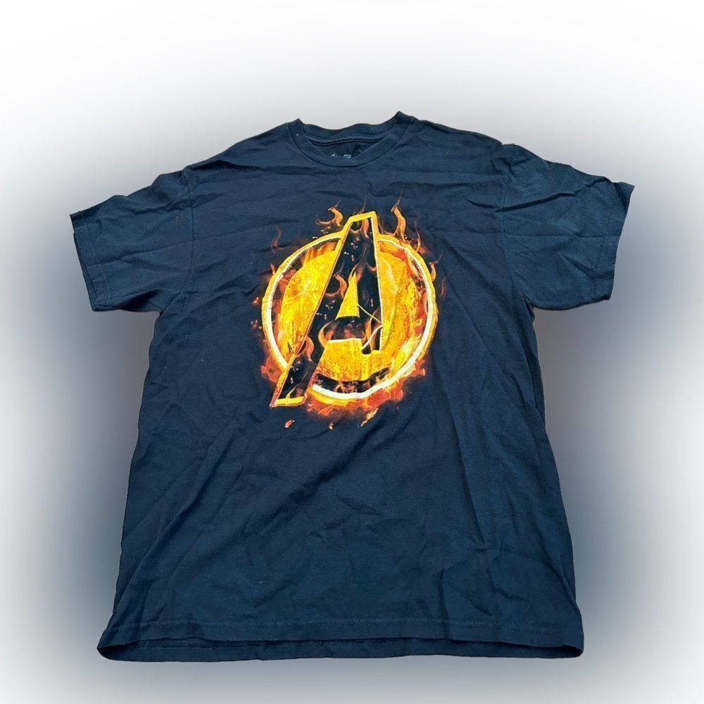 Marvel Avengers Flame Tshirt
